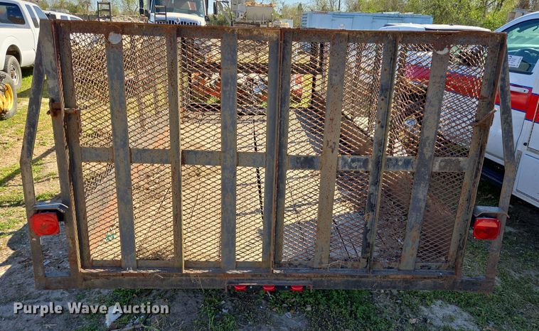 image for item DV1305 2001 Parker utility trailer