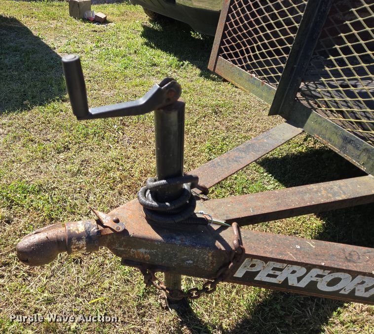 image for item DV1305 2001 Parker utility trailer