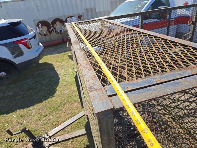 image for item DV1305 2001 Parker utility trailer