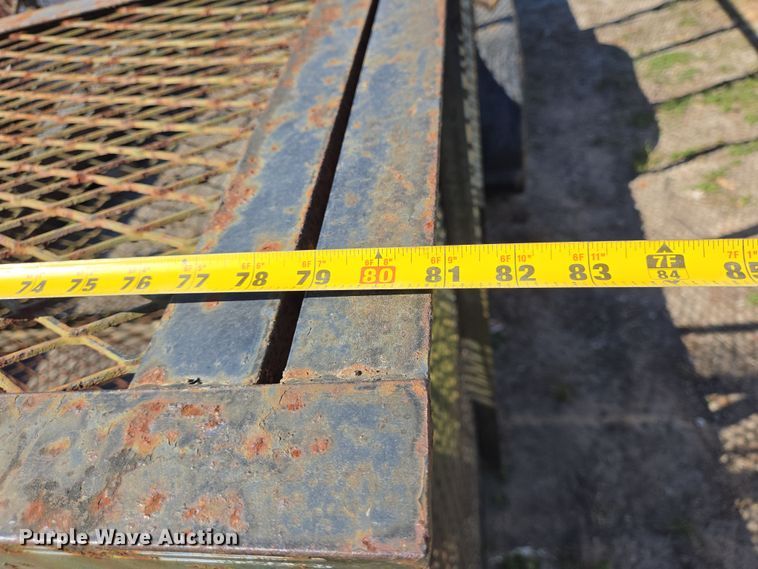 image for item DV1305 2001 Parker utility trailer