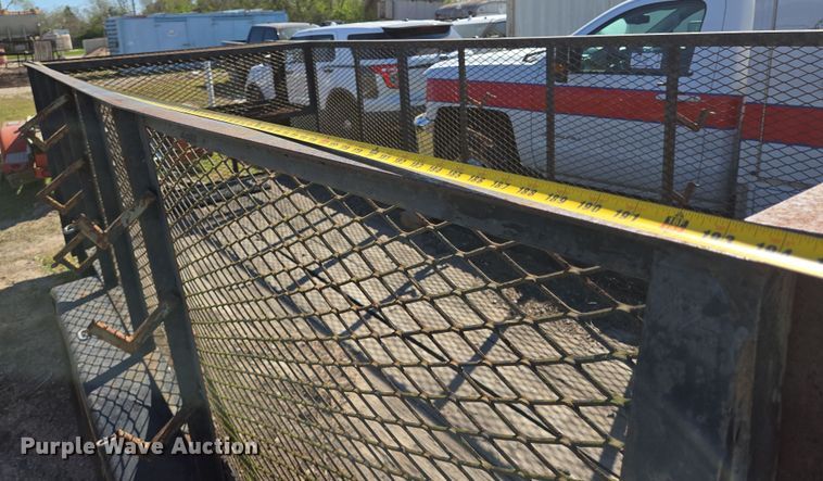 image for item DV1305 2001 Parker utility trailer