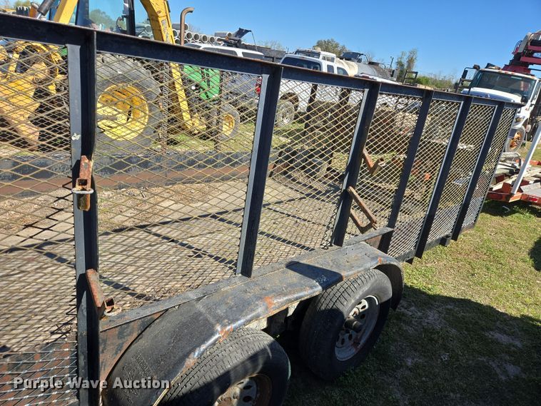 image for item DV1305 2001 Parker utility trailer