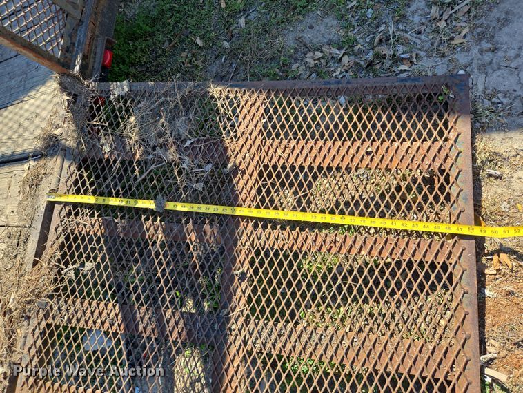 image for item DV1305 2001 Parker utility trailer