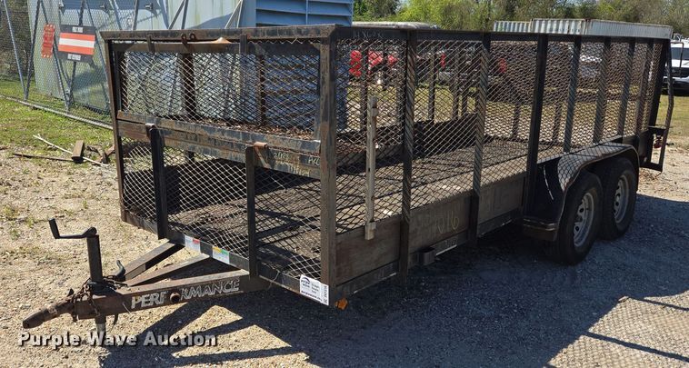 image for item DV1316 2005 Parker utility trailer