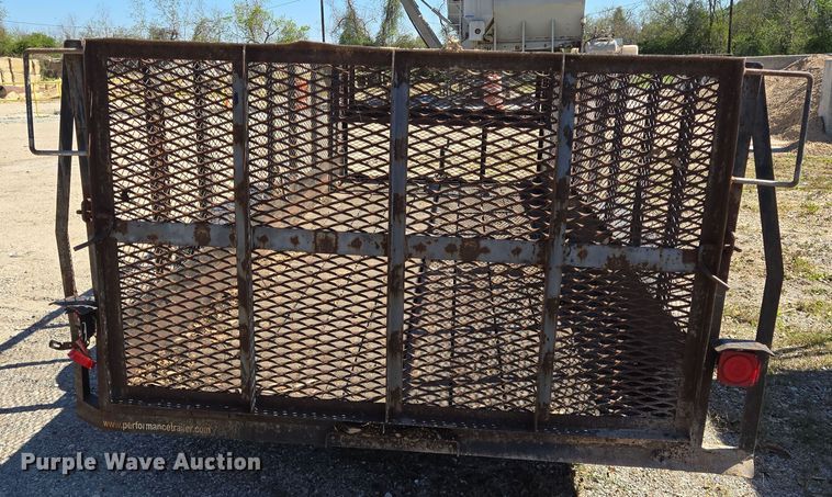 image for item DV1316 2005 Parker utility trailer