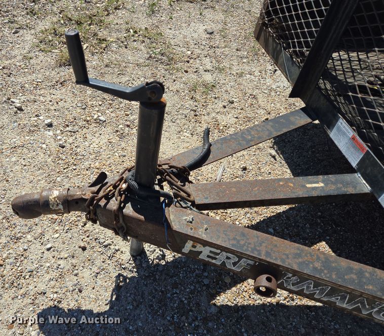 image for item DV1316 2005 Parker utility trailer