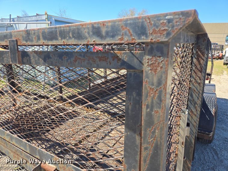 image for item DV1316 2005 Parker utility trailer