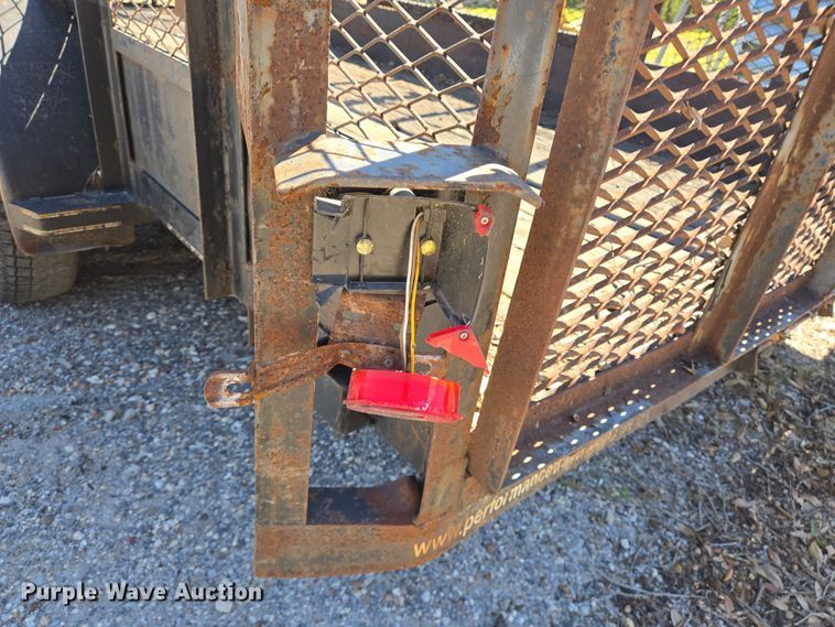 image for item DV1316 2005 Parker utility trailer