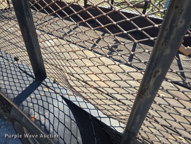 image for item DV1316 2005 Parker utility trailer