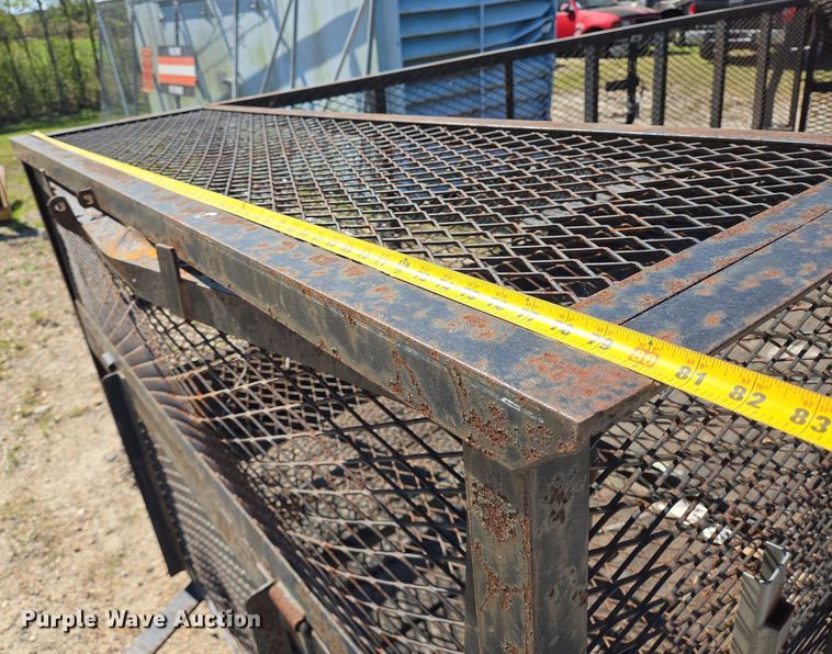 image for item DV1316 2005 Parker utility trailer