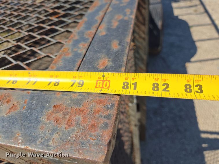 image for item DV1316 2005 Parker utility trailer