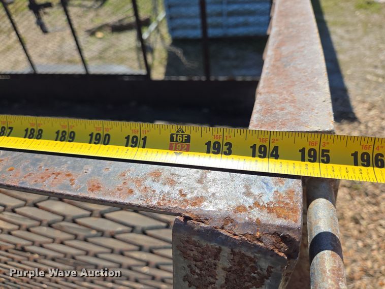 image for item DV1316 2005 Parker utility trailer