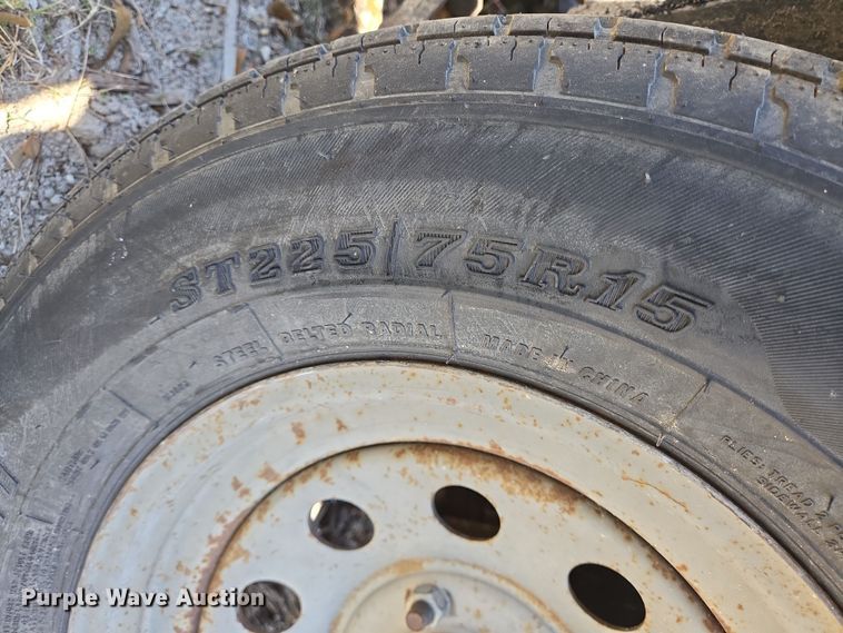 image for item DV1316 2005 Parker utility trailer