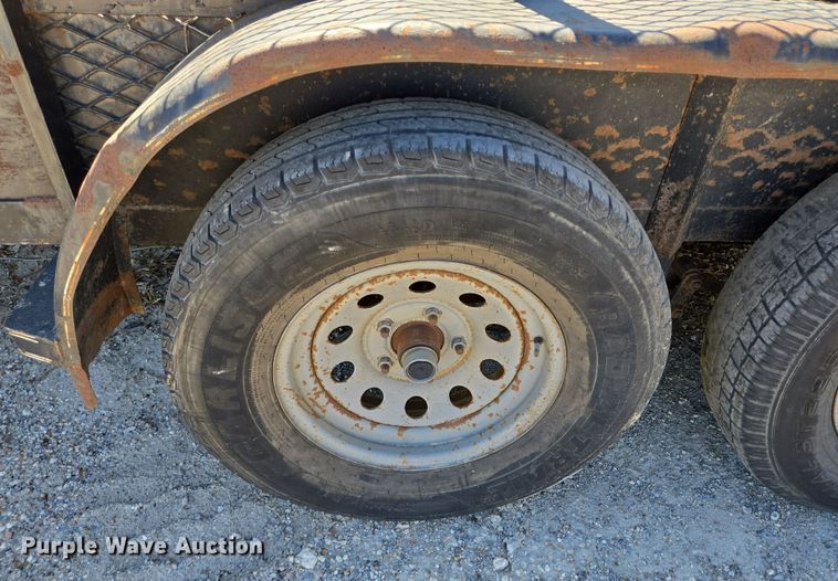 image for item DV1316 2005 Parker utility trailer