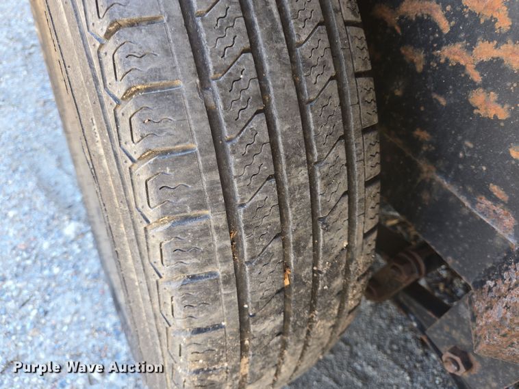 image for item DV1316 2005 Parker utility trailer