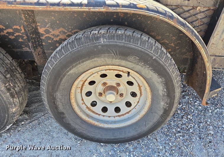 image for item DV1316 2005 Parker utility trailer