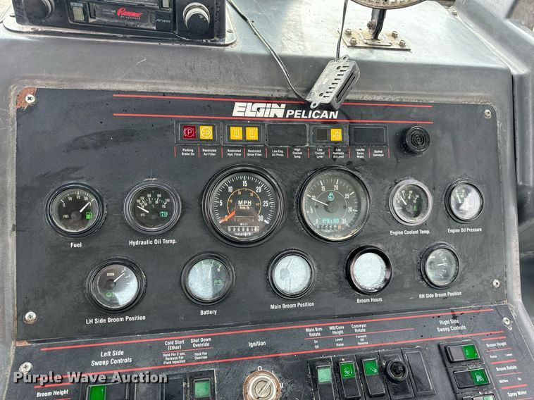 image for item DV1874 2000 Elgin Pelican Series P street sweeper