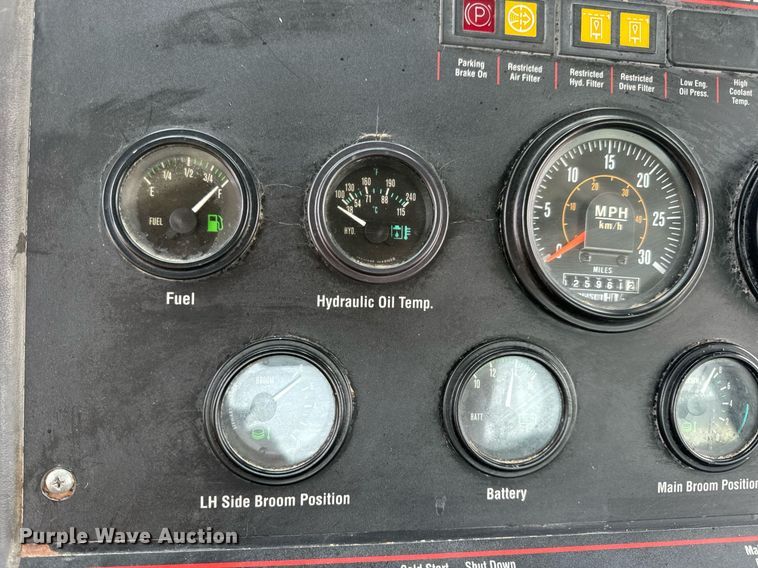 image for item DV1874 2000 Elgin Pelican Series P street sweeper