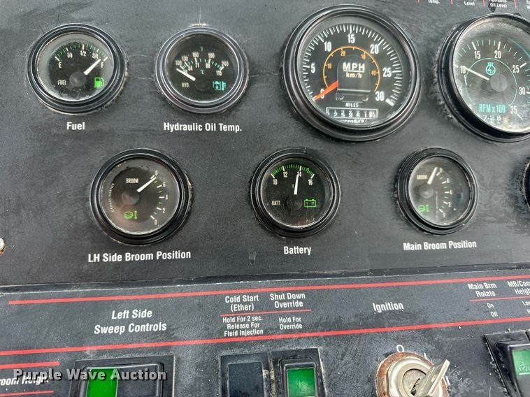 image for item DV1874 2000 Elgin Pelican Series P street sweeper