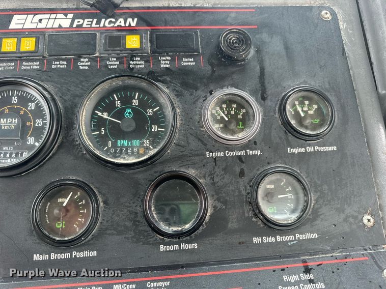 image for item DV1874 2000 Elgin Pelican Series P street sweeper