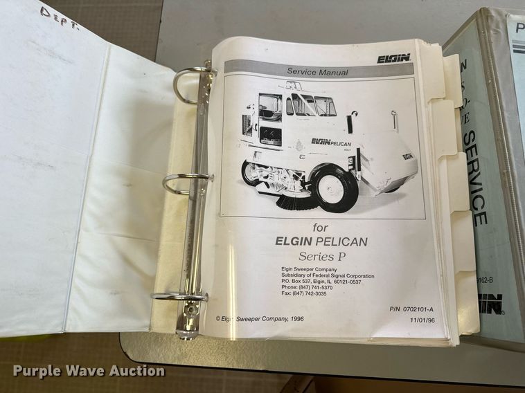 image for item DV1874 2000 Elgin Pelican Series P street sweeper