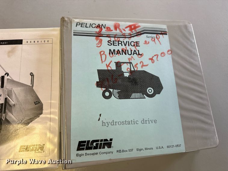 image for item DV1874 2000 Elgin Pelican Series P street sweeper