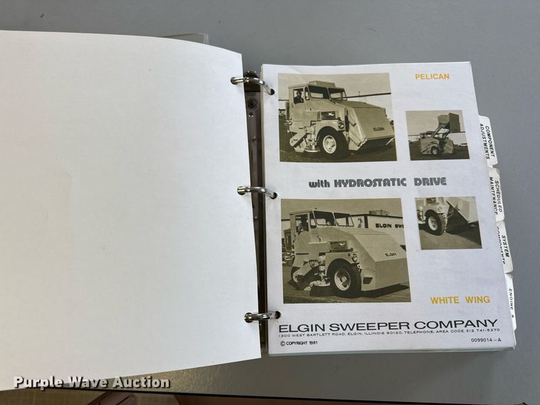 image for item DV1874 2000 Elgin Pelican Series P street sweeper