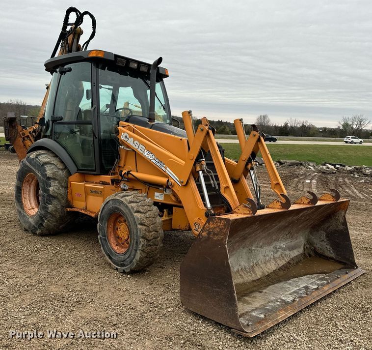 image for item DV1888 2007 Case 590 Super M Series 2 backhoe