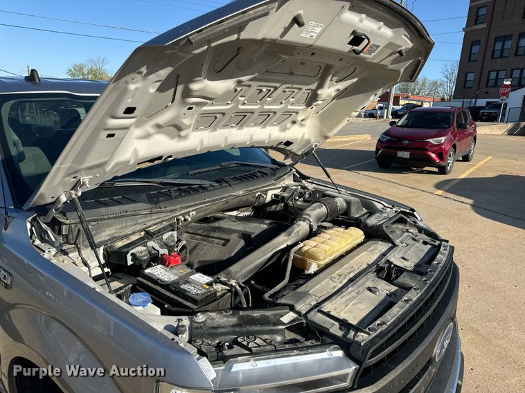 image for item DV1891 2020 Ford F150 Crew Cab pickup truck