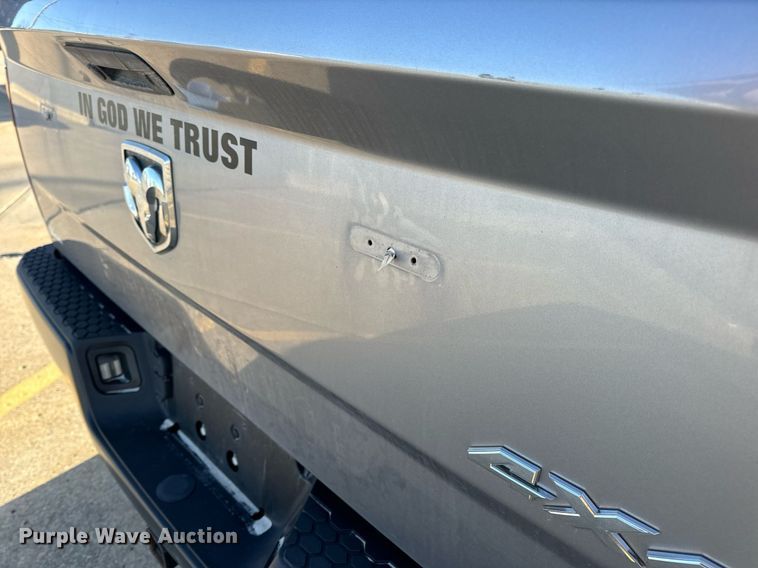 image for item DV1892 2021 Dodge Ram 1500 Crew Cab pickup truck