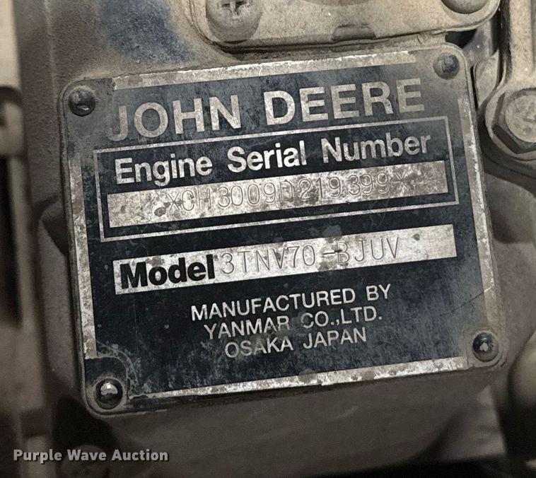 image for item DW1861 2008 John Deere Gator utility vehicle