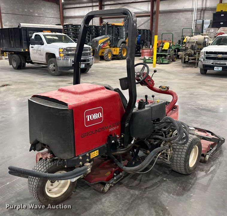 image for item DW1862 Toro Ground Master 3500D ZTR lawn mower