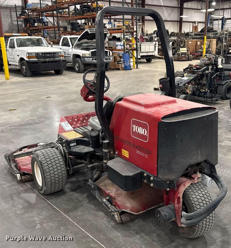 image for item DW1862 Toro Ground Master 3500D ZTR lawn mower