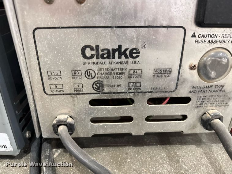 image for item DW1865 (2) Clark battery chargers