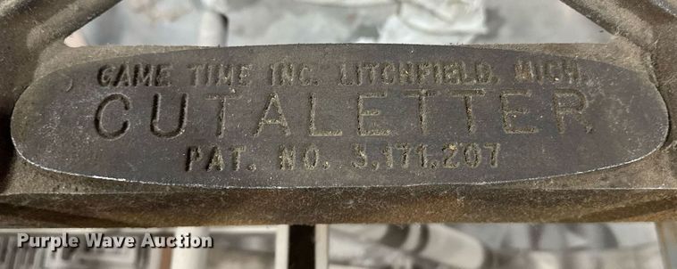 image for item DW1866 Game Time Inc. Cutaletter router table