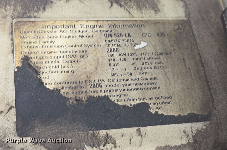 image for item DW1870 2007 Freightliner M2 106 bucket truck