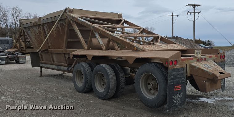 image for item DW3241 2016 Manac CPS bottom dump trailer