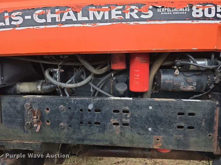 image for item DW3243 1985 Allis-Chalmers 8050 MFWD tractor