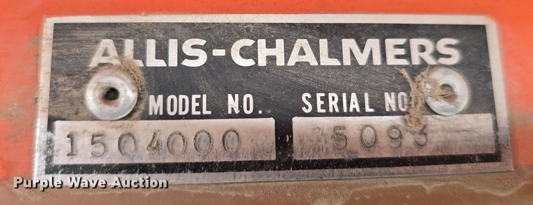 image for item DW3243 1985 Allis-Chalmers 8050 MFWD tractor