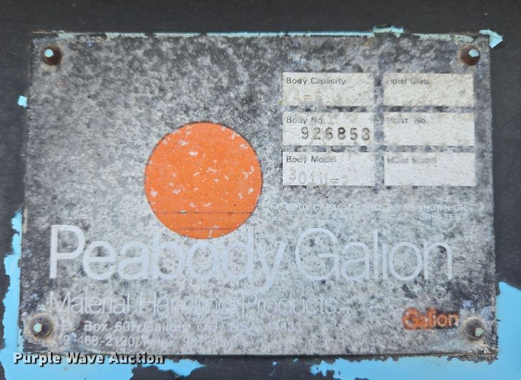 image for item DW8612 1990 International 4600 dump truck