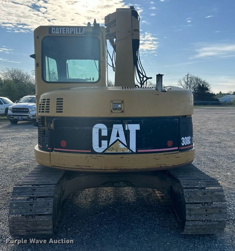 image for item DW8635 2002 Caterpillar 308C SR mini excavator