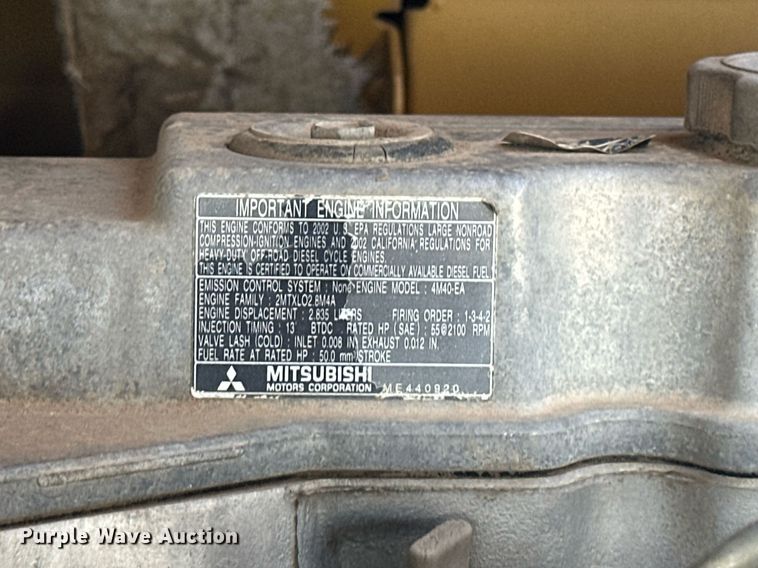 image for item DW8635 2002 Caterpillar 308C SR mini excavator