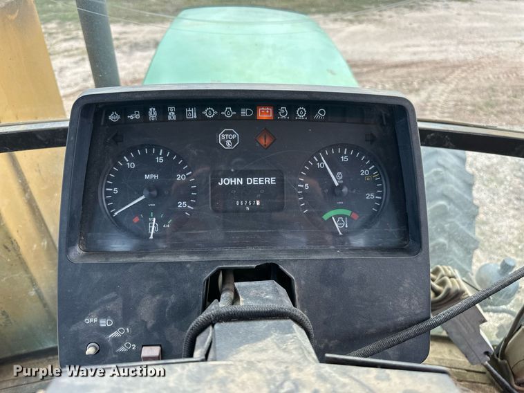 image for item DW8636 1997 John Deere 6400 MFWD tractor