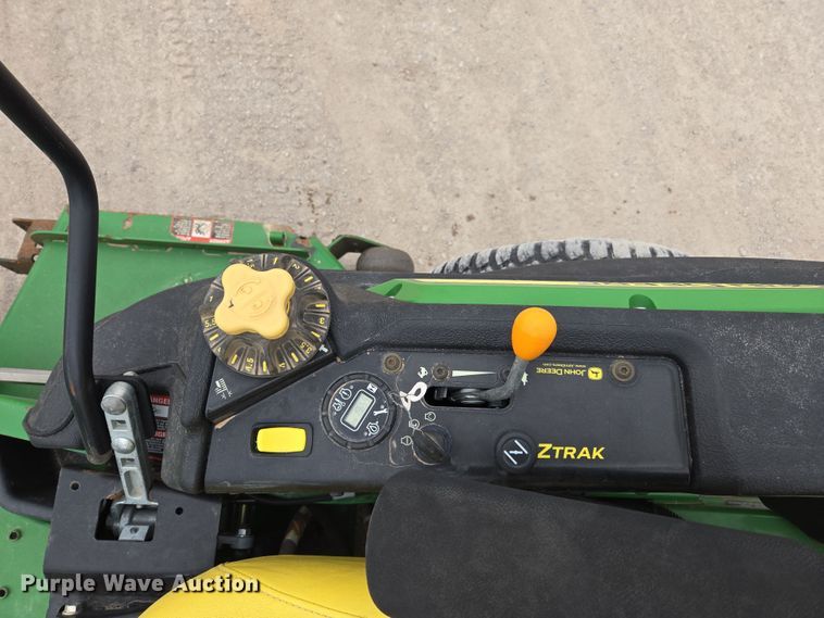 image for item DW8654 2015 John Deere Z950R ZTR lawn mower