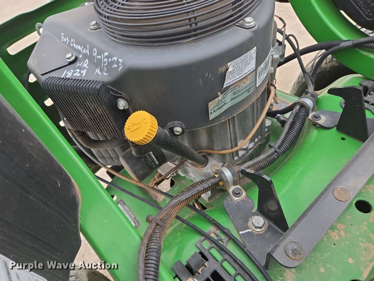 image for item DW8654 2015 John Deere Z950R ZTR lawn mower