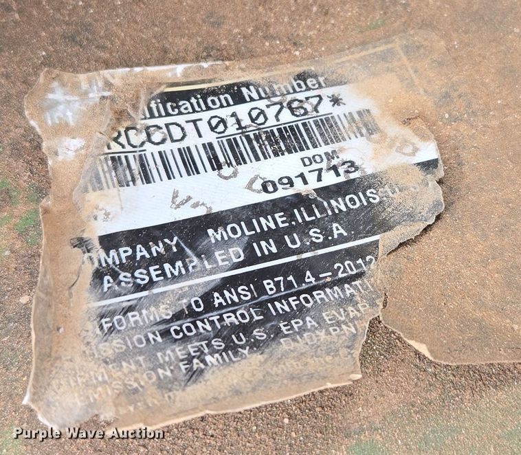 image for item DW8656 2013 John Deere Z950R ZTR lawn mower