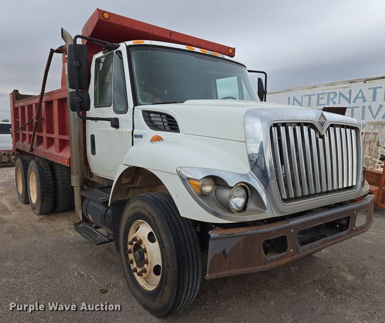 image for item DW8659 2008 International 7400 dump truck