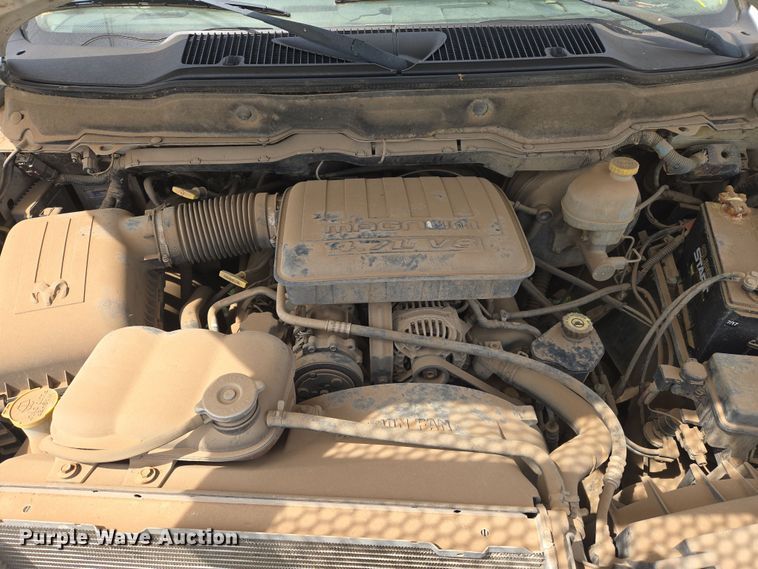 image for item DW8666 2002 Dodge Ram 1500 Quad Cab pickup truck