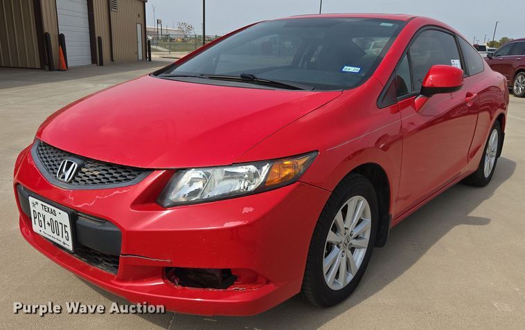 image for item DW8673 2012 Honda Civic 