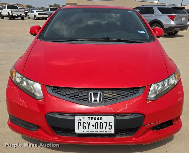 image for item DW8673 2012 Honda Civic 